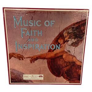 Vintage 1968 Readers Digest Music of Faith and Inspiration LP Vinyl Record